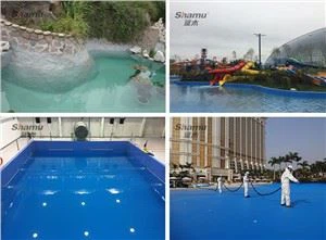 Vodeodolný striekajúci polymočovinový materiál